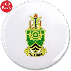 usasma - M01 - 01 - DUI - Sergeants Major Academy 3.5" Button (100 pack)