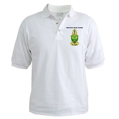 usasma - A01 - 04 - DUI - Sergeants Major Academy with Text - Golf Shirt - Click Image to Close