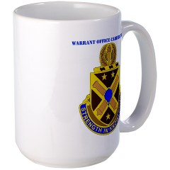 usawocc - M01 - 03 - DUI - Warrant Officer Career Center with text - Large Mug