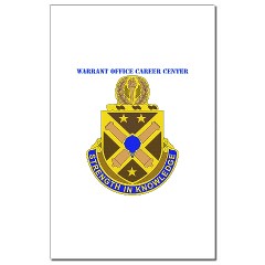 usawocc - M01 - 02 - DUI - Warrant Officer Career Center with text - Mini Poster Print