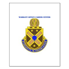 usawocc - M01 - 02 - DUI - Warrant Officer Career Center with text - Small Poster