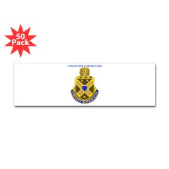 usawocc - M01 - 01 - DUI - Warrant Officer Career Center with text - Sticker (Bumper 50 pk)