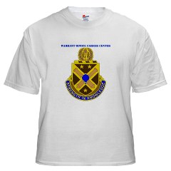 usawocc - A01 - 04 - DUI - Warrant Officer Career Center with text - White Tshirt - Click Image to Close